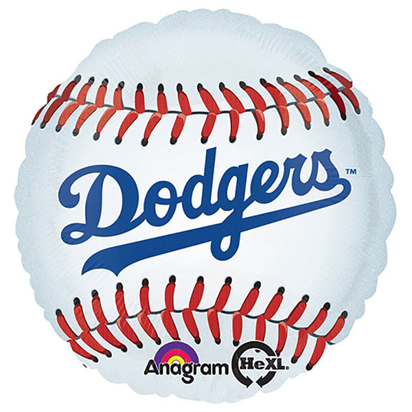 18 inch MLB LOS ANGELES DODGERS BASEBALL TEAM - LA Balloons