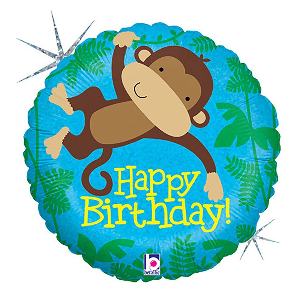 18 inch MONKEY BUDDY BIRTHDAY