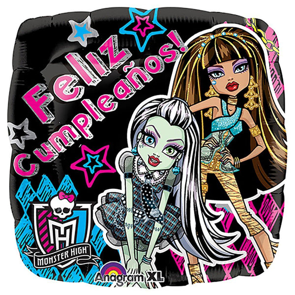 18 inch MONSTER HIGH FELIZ CUMPLEANOS - LA Balloons