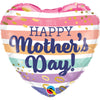 18 inch MOTHER'S DAY BOHO STRIPES - LA Balloons