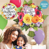 18 inch MOTHER'S DAY FLORAL WREATH - LA Balloons