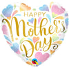 18 inch MOTHER'S DAY PASTEL HEARTS - LA Balloons
