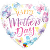 18 inch MOTHER'S DAY WATERCOLOR BUTTERFLIES - LA Balloons
