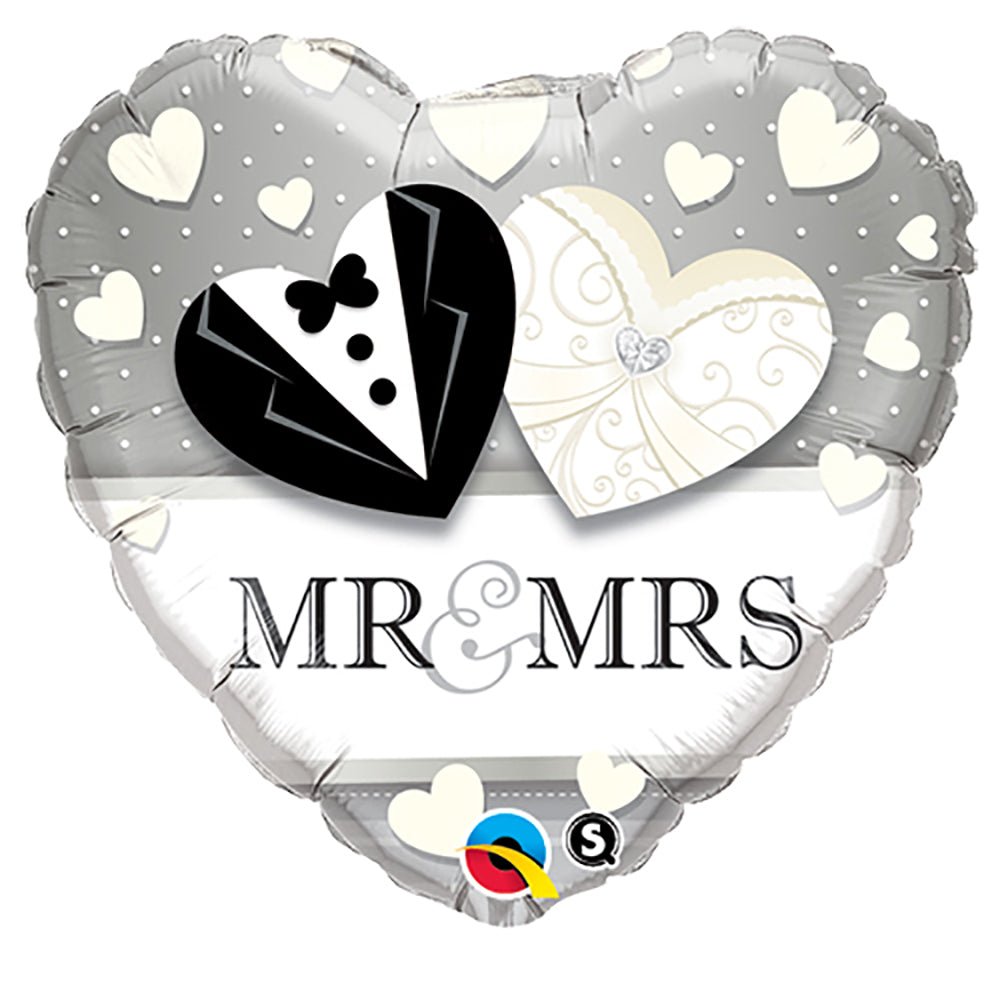 18 inch MR. & MRS. WEDDING