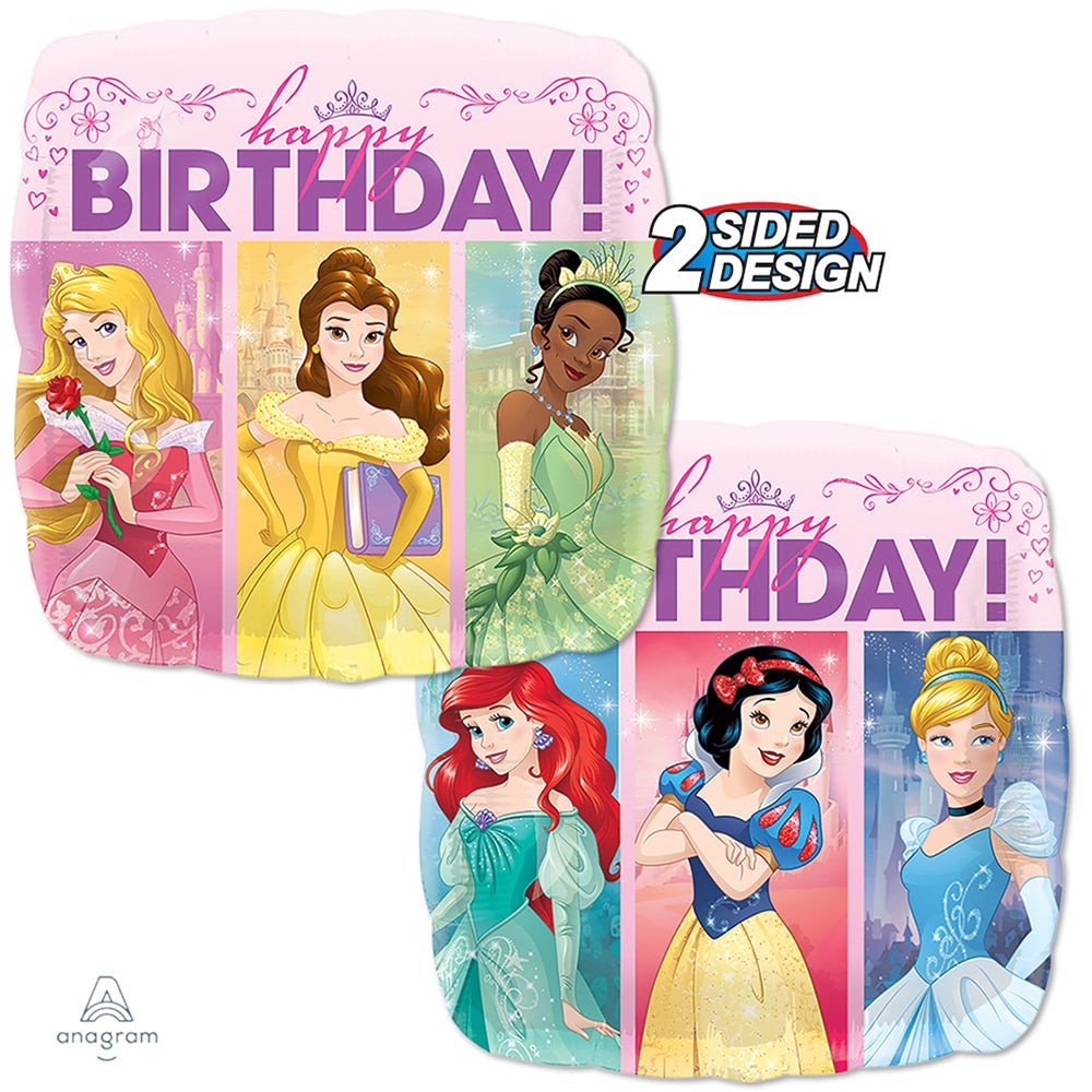 18 inch MULTI-PRINCESS DREAM BIG HAPPY BIRTHDAY
