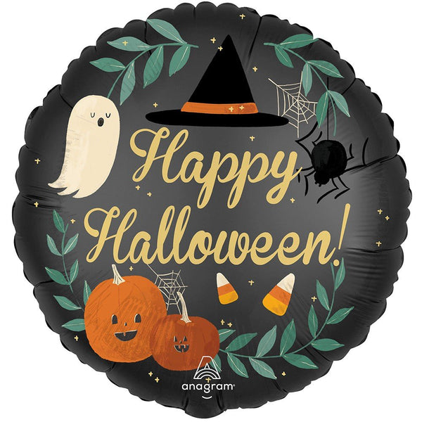 18 inch NATURE IN THE NIGHT SATIN HALLOWEEN - LA Balloons