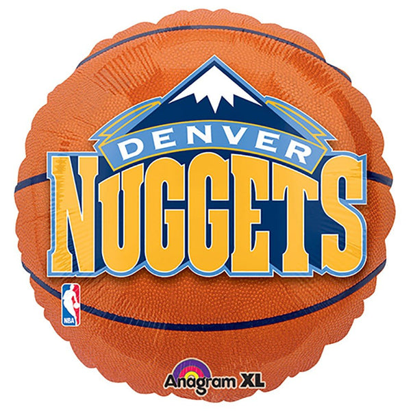 18 inch NBA DENVER NUGGETS BASKETBALL - LA Balloons