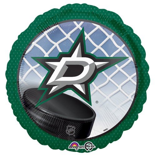 18 inch NHL DALLAS STARS HOCKEY TEAM - LA Balloons