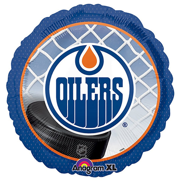 18 inch NHL EDMONTON OILERS HOCKEY TEAM - LA Balloons