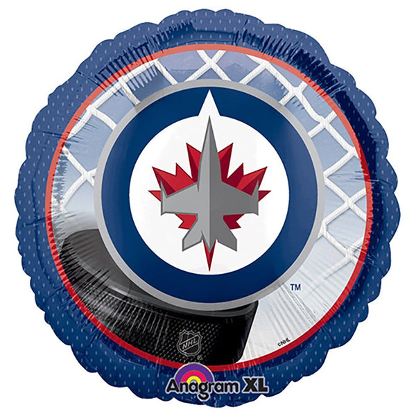 18 inch NHL WINNIPEG JETS HOCKEY TEAM - LA Balloons