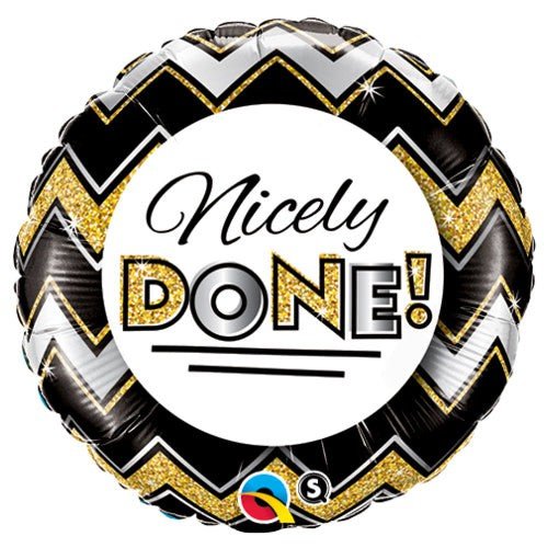 18 inch NICELY DONE CHEVRON PATTERNS - LA Balloons