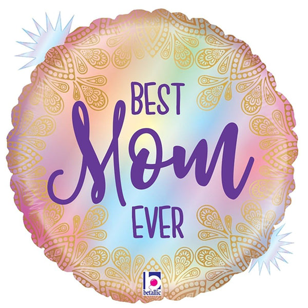 18 inch OPAL BEST MOM BOHO - LA Balloons