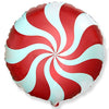 18 inch PEPPERMINT CANDY - RED - LA Balloons