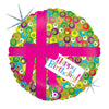 18 inch PINK BOW BIRTHDAY - LA Balloons