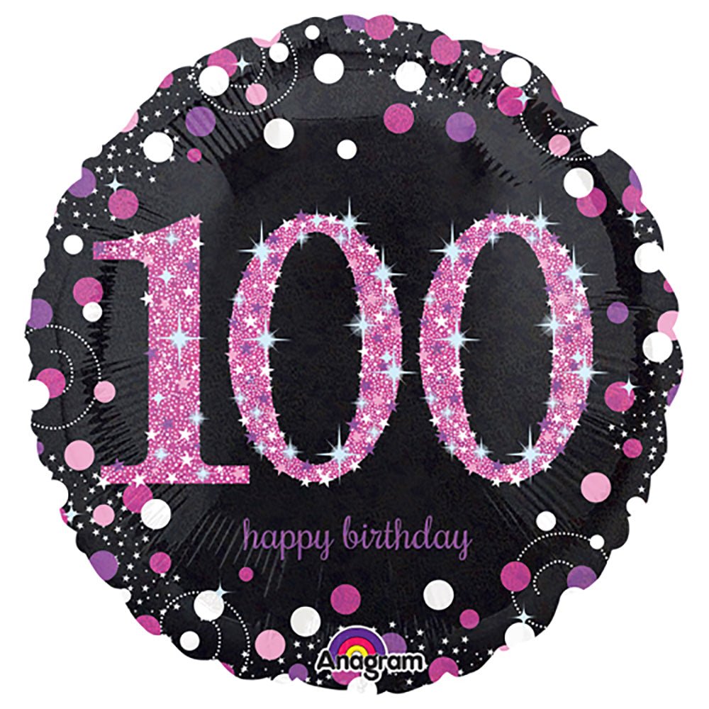 18 inch PINK CELEBRATION 100