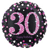 18 inch PINK CELEBRATION 30 - LA Balloons