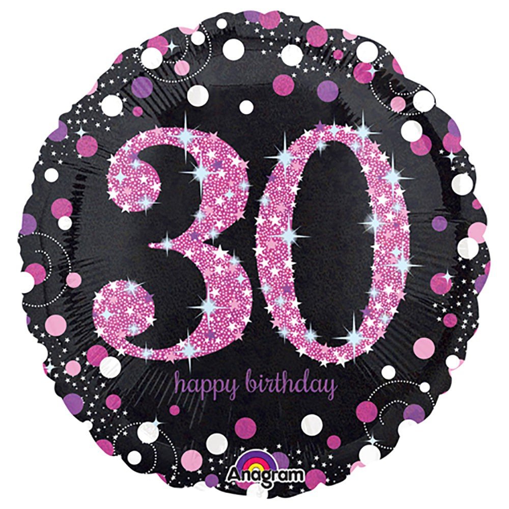 18 inch PINK CELEBRATION 30