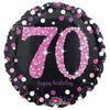 18 inch PINK CELEBRATION 70 - LA Balloons