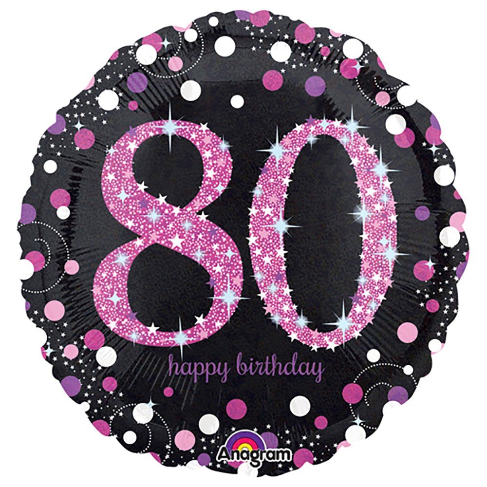18 inch PINK CELEBRATION 80