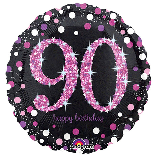 18 inch PINK CELEBRATION 90 - LA Balloons
