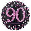 18 inch PINK CELEBRATION 90 - LA Balloons