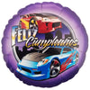 18 inch RACING FELIZ CUMPLEANOS - LA Balloons
