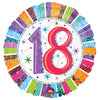 18 inch RADIANT BIRTHDAY 18 - LA Balloons