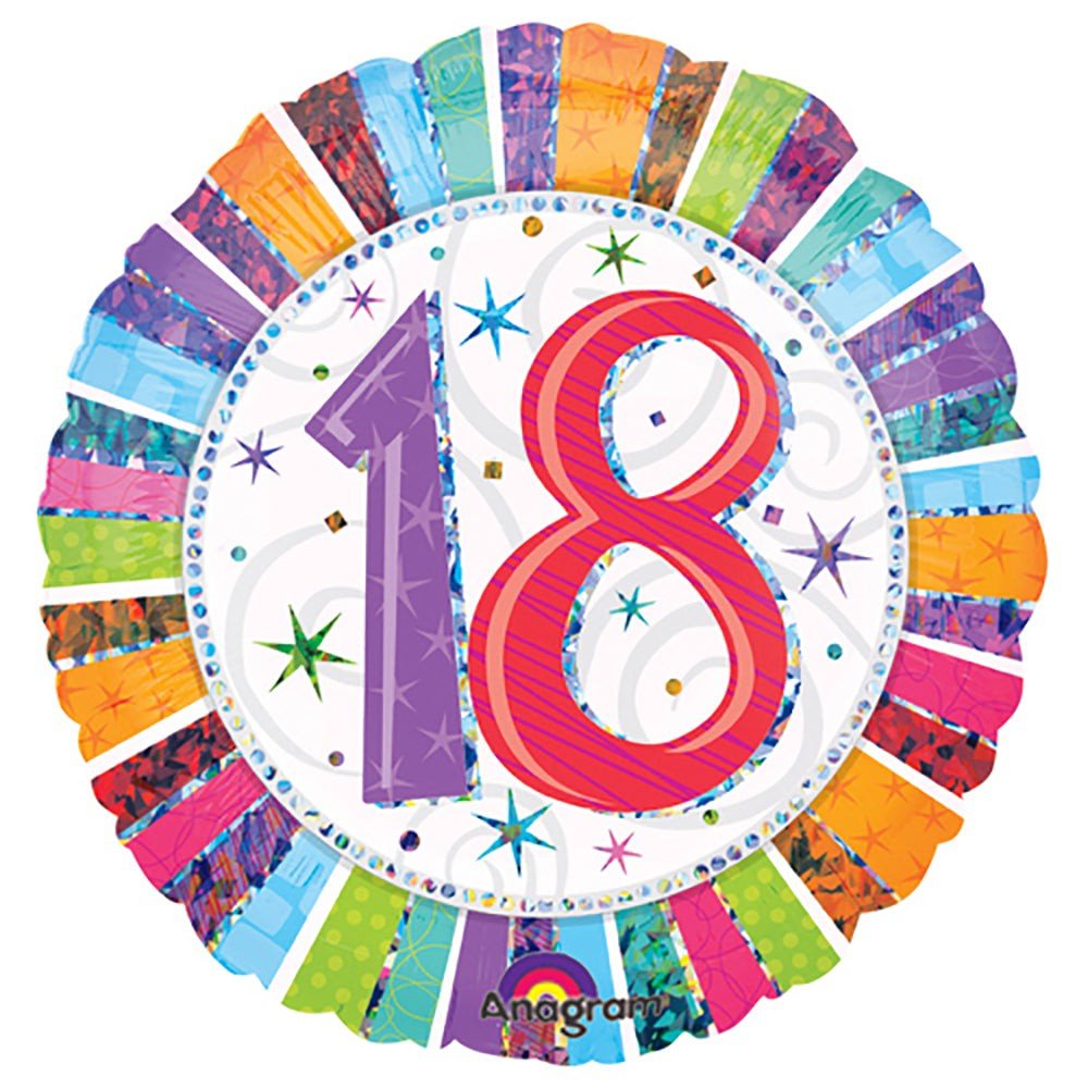 18 inch RADIANT BIRTHDAY 18
