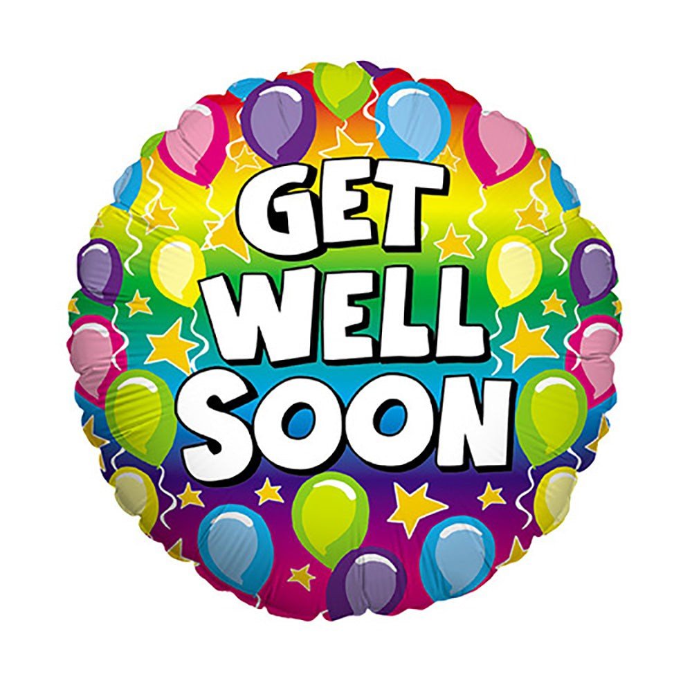 18 inch RAINBOW GET WELL