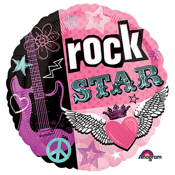 18 inch ROCKER GIRL - LA Balloons