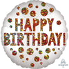 18 inch SATIN INFUSED BIRTHDAY SEQUINS - LA Balloons