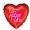 18 inch SHIMMERING LOVE - LA Balloons