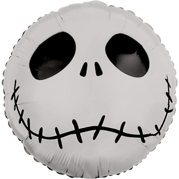 18 inch SKELETON FACE - LA Balloons