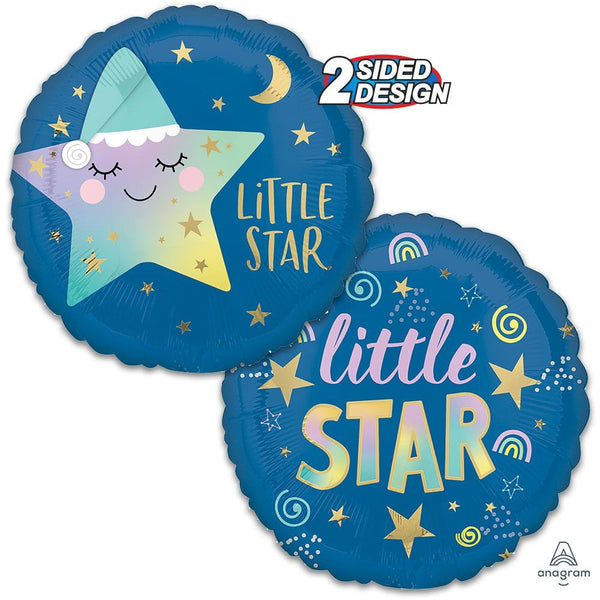 18 inch SLEEPY LITTLE STAR - LA Balloons