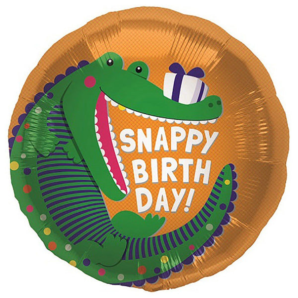 18 inch SNAPPY BIRTHDAY - LA Balloons