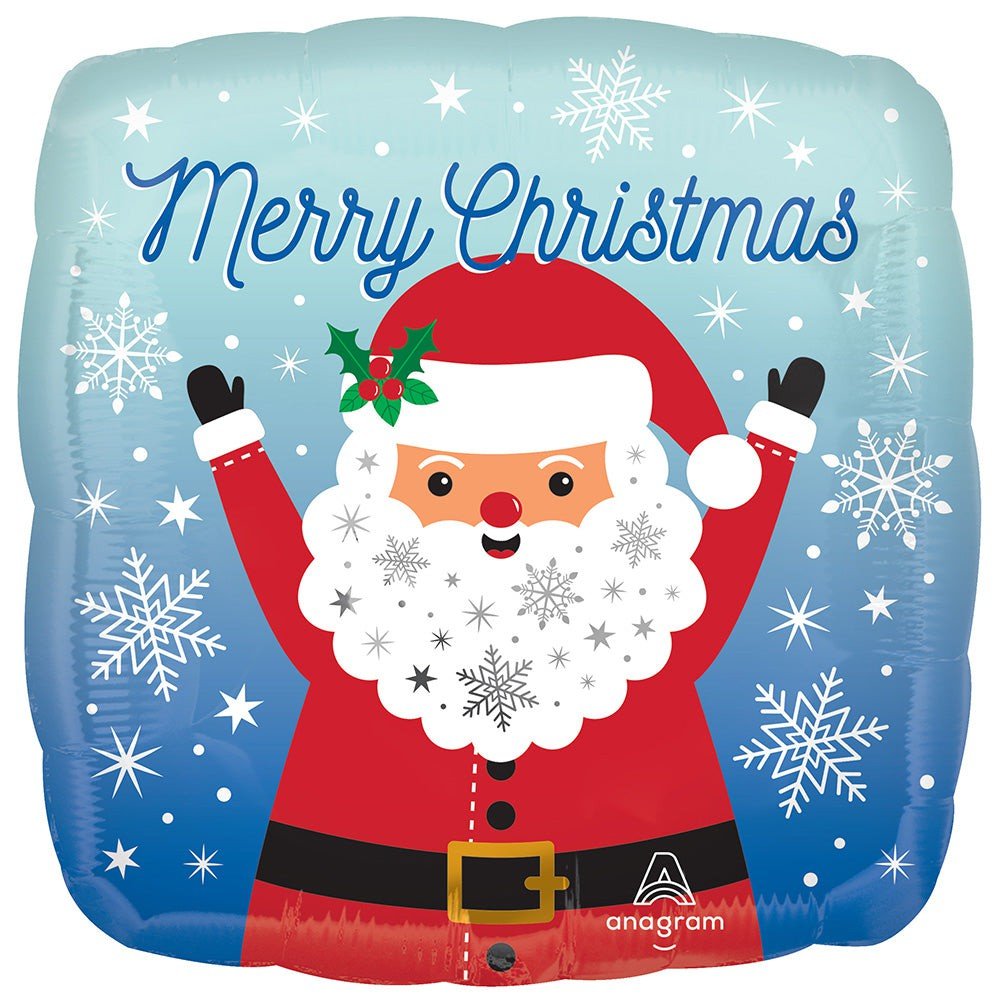 18 inch SNOWY CHRISTMAS SANTA