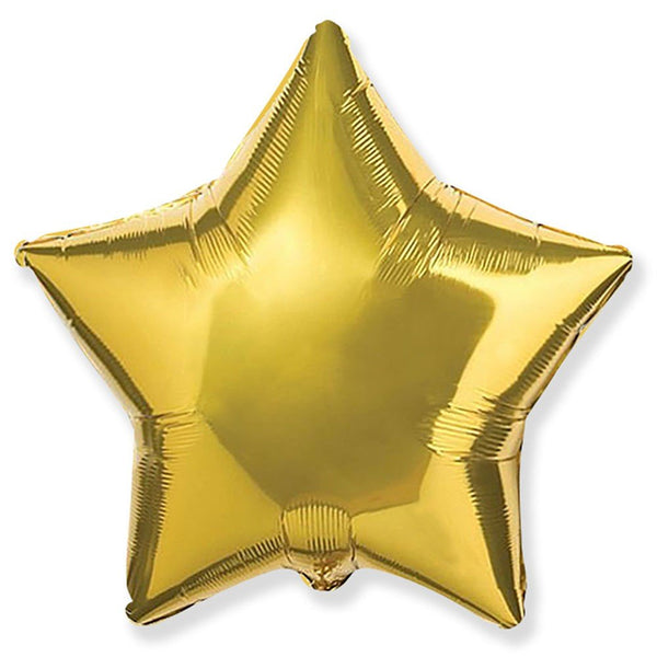 18 inch STAR - GOLD - LA Balloons