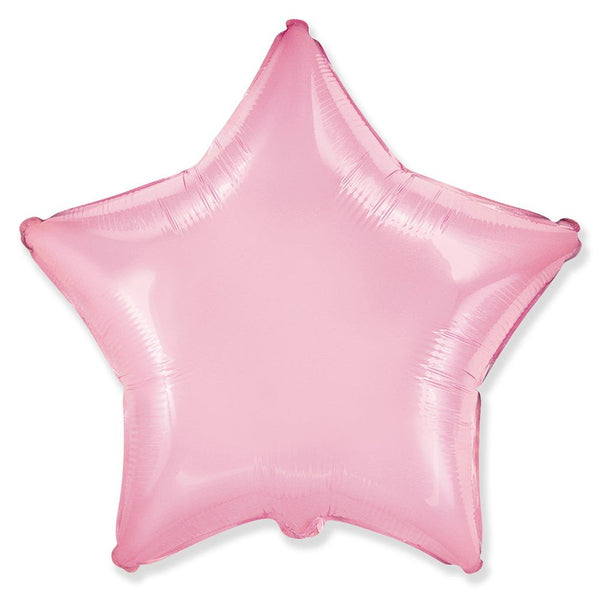 18 inch STAR - PASTEL PINK - LA Balloons