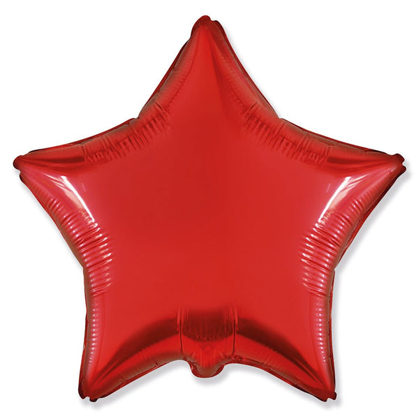 18 inch STAR - RED - LA Balloons