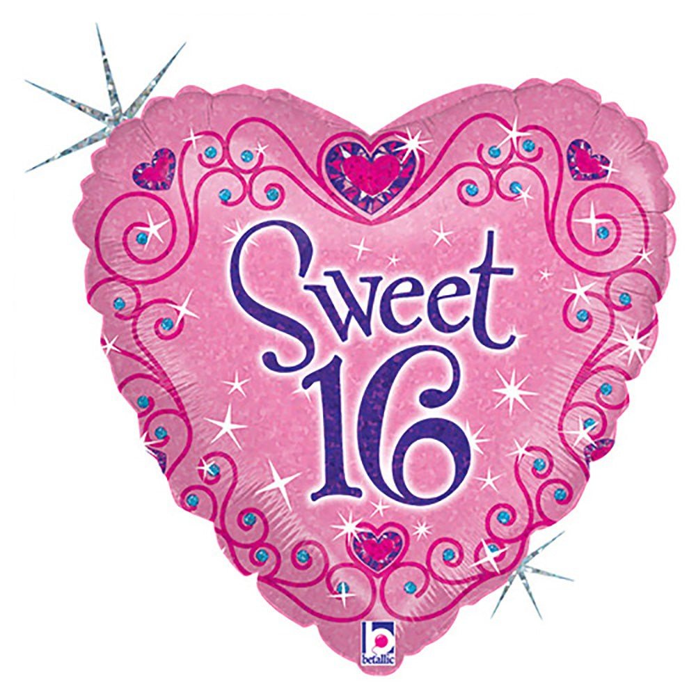 18 inch SWEET 16 SPARKLES