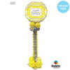 18 inch SWEET BABY YELLOW PATTERNS - LA Balloons