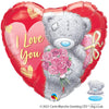18 inch TATTY TEDDY I LOVE YOU BOUQUET - LA Balloons