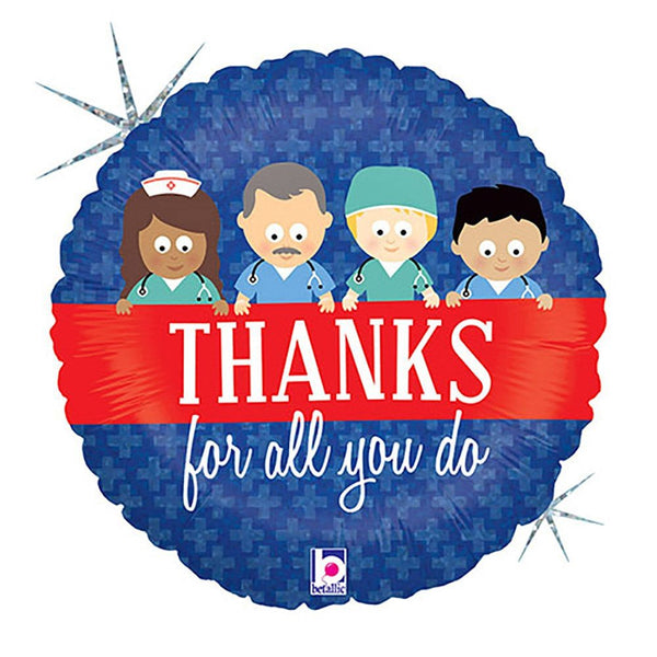 18 inch THANKS FOR ALL YOU DO - LA Balloons