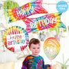 18 inch TIE - DYE CAKE BIRTHDAY - LA Balloons