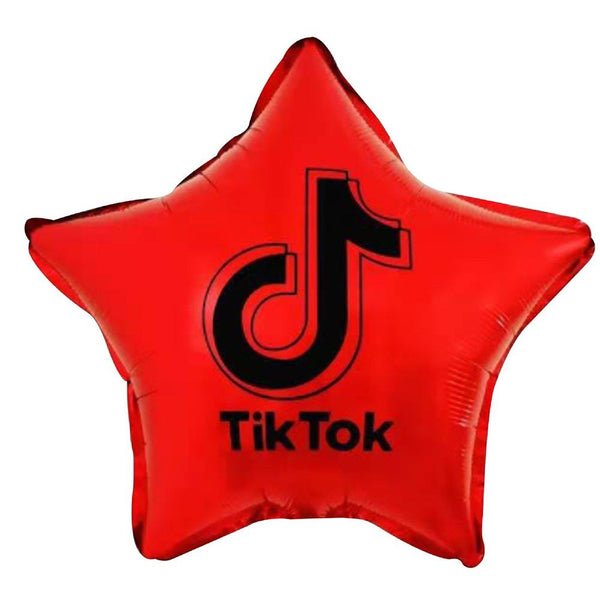 18 inch TIKTOK STAR - RED - LA Balloons