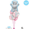 18 inch TINY TATTY 1ST BIRTHDAY GIRL - LA Balloons