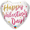 18 inch VALENTINE'S GLITTER OMBRE - LA Balloons
