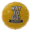 18 inch WAY TO GO YELLLOW - LA Balloons