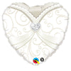 18 inch WEDDING GOWN - LA Balloons
