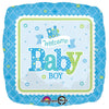 18 inch WELCOME BABY BOY TRAIN - LA Balloons